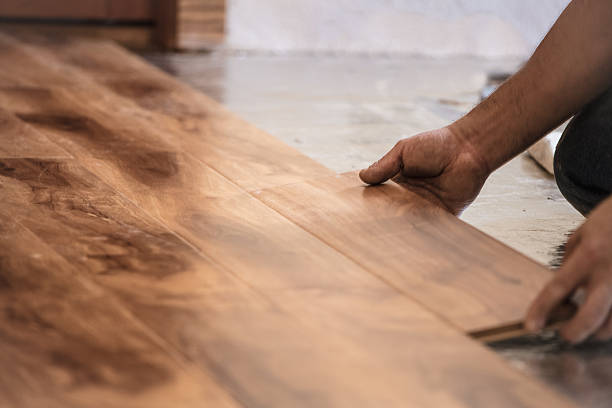 Hardwood installation | Design Waterville